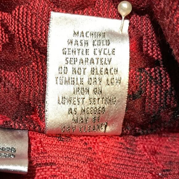 Chico’s Floral High Neck Long Sleeve Button Jacket M - Picture 4 of 8
